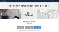 Desktop Screenshot of mercaso.com