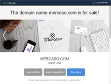 Tablet Screenshot of mercaso.com